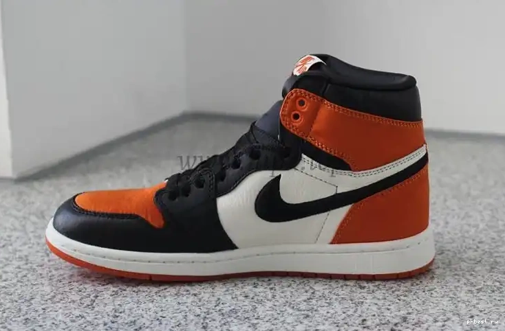 Jordan Shattered God Satin Backboard ready High 1 ship Retro materials to PK real 0509
